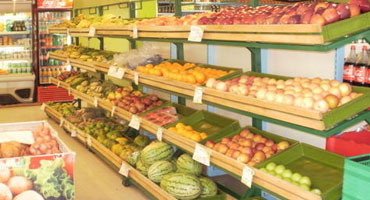 Fruits And Vegetable Racks